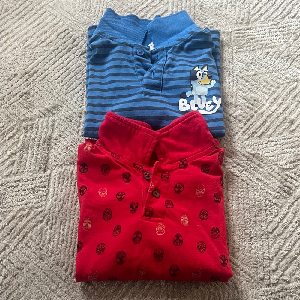 Toddler Boy’s Polo Short Sleeve Shirts (Lot of 2)